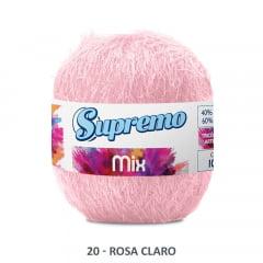 Barbante Supremo Mix 20 Rosa Claro 180m