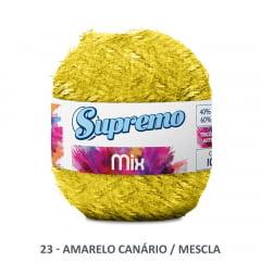 Barbante Supremo Mix 23 Amarelo Canário Mescla 180m