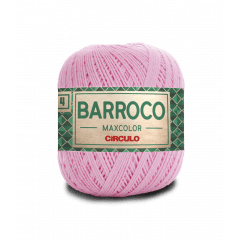 Barbante Barroco Maxcolor nº4 3526 Rosa Candy 200gr
