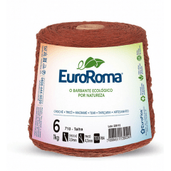 Barbante EuroRoma nº6 Telha 600gr Barbante EuroRoma nº6 Telha 600gr