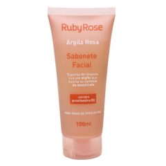 Sabonete Facial Argila Rosa Ruby Rose 