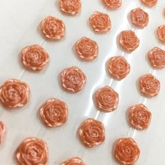 Rosa adesiva 12mm coral