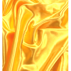 Tecido de Cetim Amarelo Ouro 
