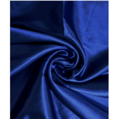 Tecido de Cetim Azul Royal com Elastano 