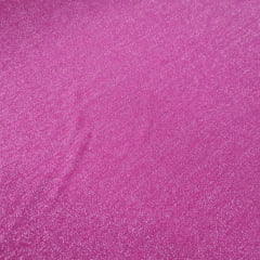 Tecido Malha Lurex Pink e Prata Fundo Rosa