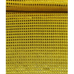 Tecido Paetê Ligth Metalizado Amarelo