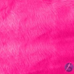 Tecido Pelúcia Pelo Baixo Pink