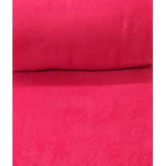 Tecido Manta Fleece Liso Vermelho
