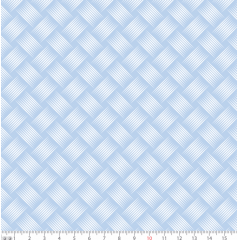 Tecido Tricoline Azul Bebê Textura Ref:1343
