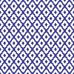 Tecido Tricoline Branco Azulejo Português Pequeno