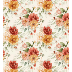 Tecido Tricoline Digital Floral Ref:5981