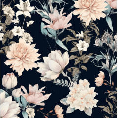 Tecido Tricoline Digital Floral Ref:9010 Cor 54