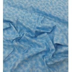 Tecido Tricoline Poeirinha Azul Capri Ref:901022