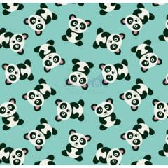 Tecido Tricoline Tiffany Pandas
