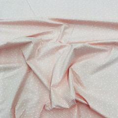 Tecido Tricoline Varal De Coração Rosa Cotton Ref:14014